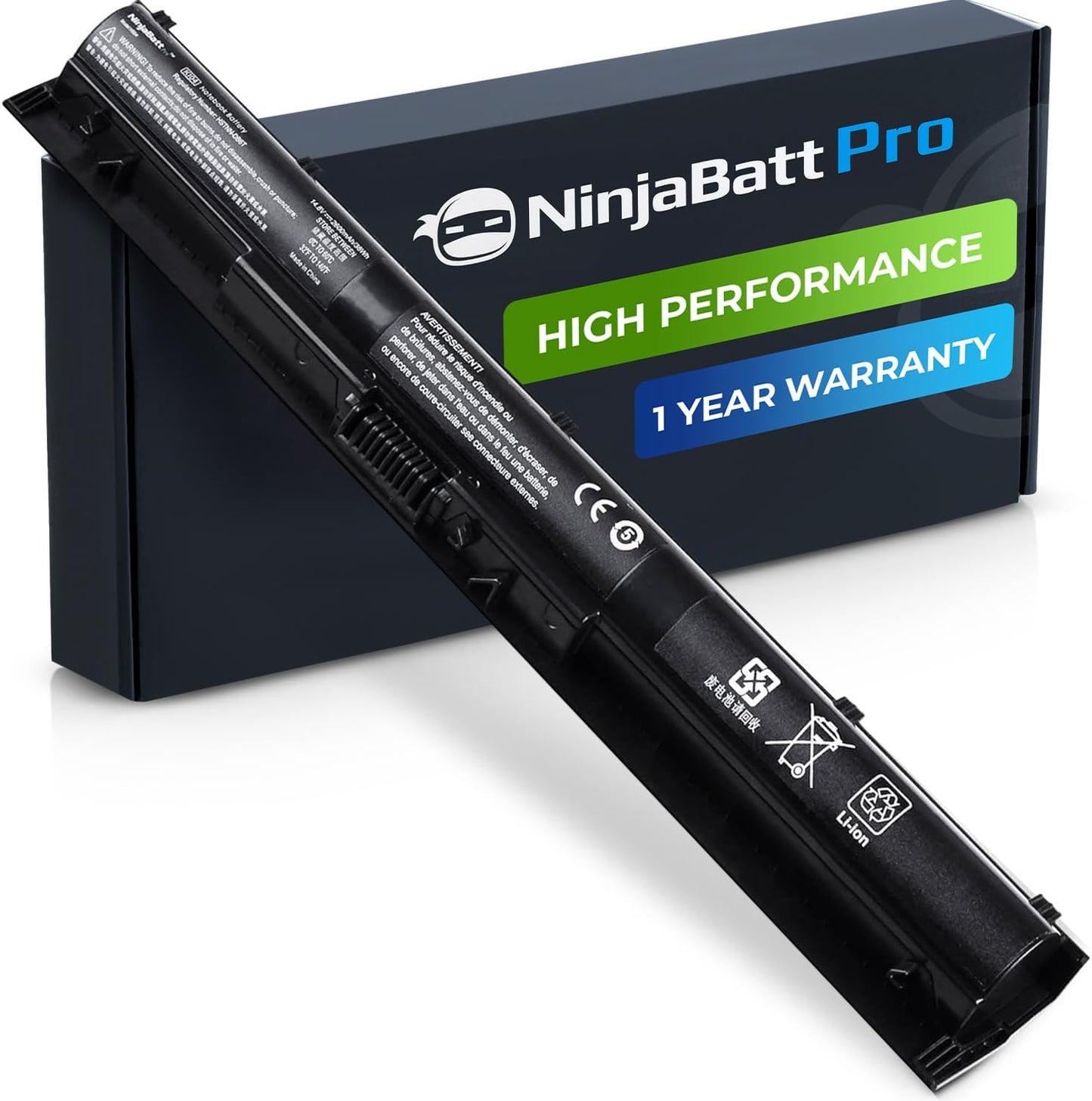 NinjaBatt Pro Battery for HP 800049-001 K104 800010-421 KI04