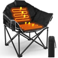 Slendor Heated Camping Chair - Oversized Heated Folding Chair