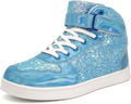 Glitter Shoes Kids High Top Sneakers - Sparkly Party Sneakers