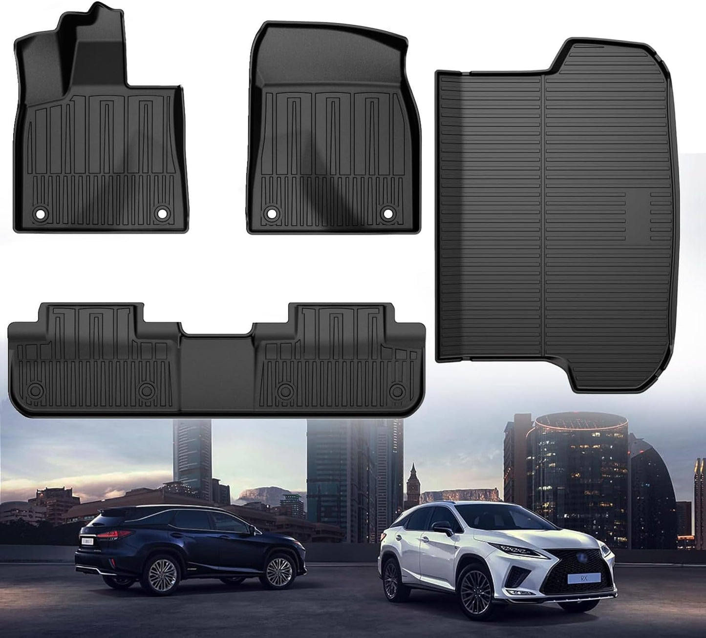 Custom Fit Floor Mats and Cargo Liner for Lexus RX 2016-2022