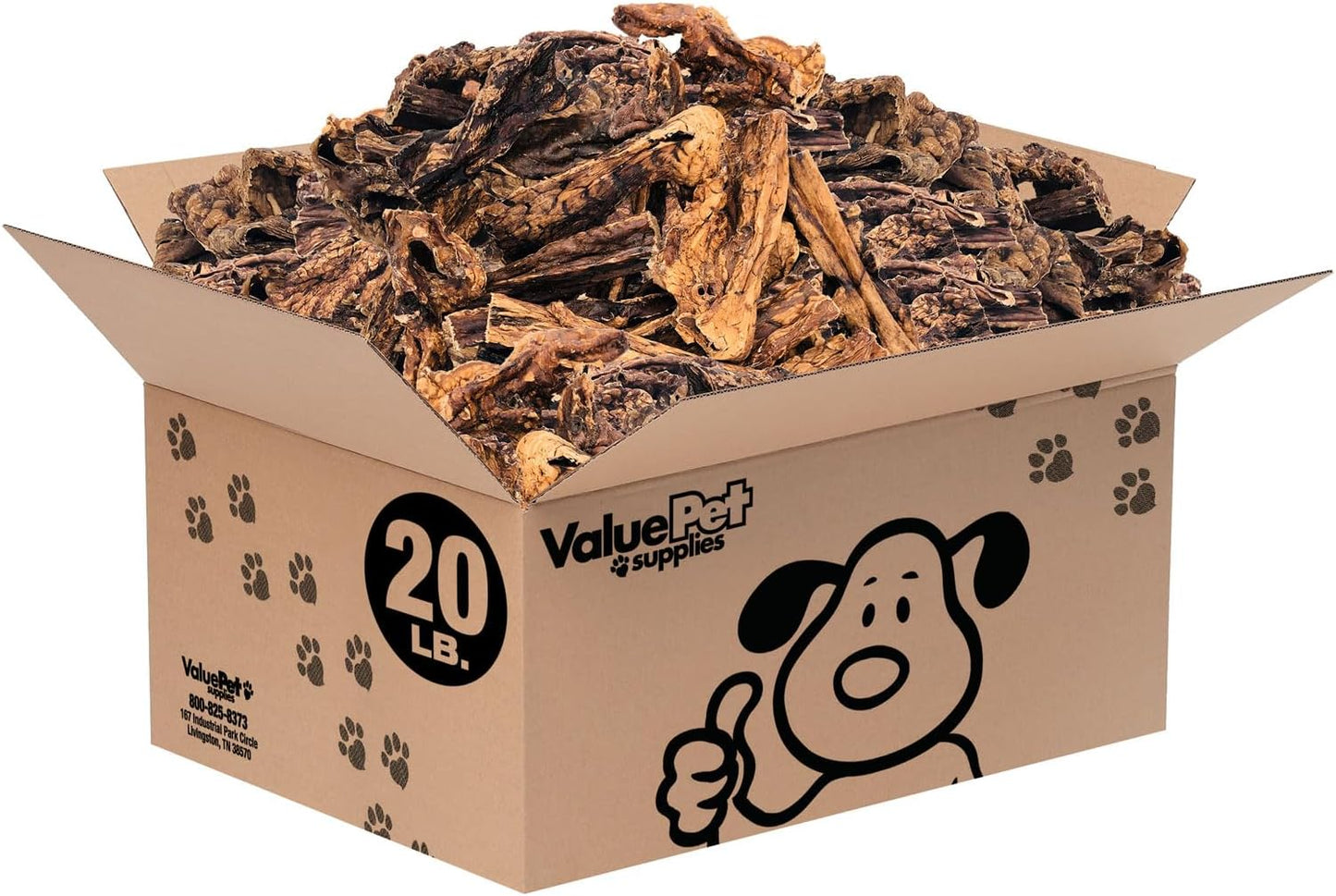 ValueBull Lamb Lung Sticks - Premium Natural Dog Chews 20 lbs