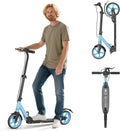 Kick Scooter for Kids and Adults with Dual Suspension and Big Wheels