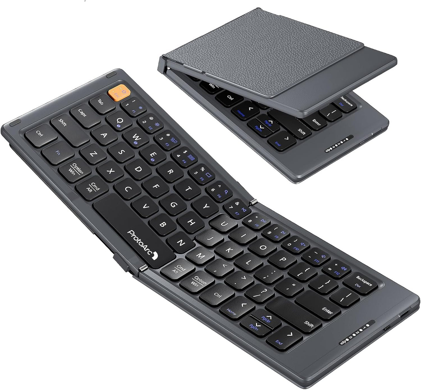 ProtoArc Foldable Compact Keyboard for Travel and Work Needs