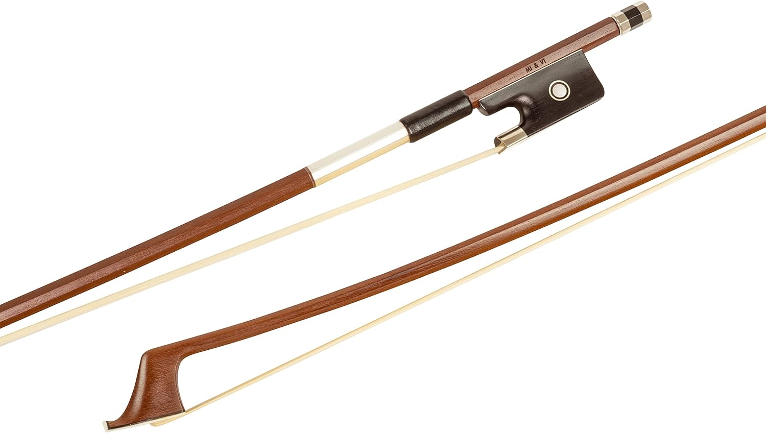 MI&VI CB-510 Brazilwood Cello Bow with Ebony Frog for All