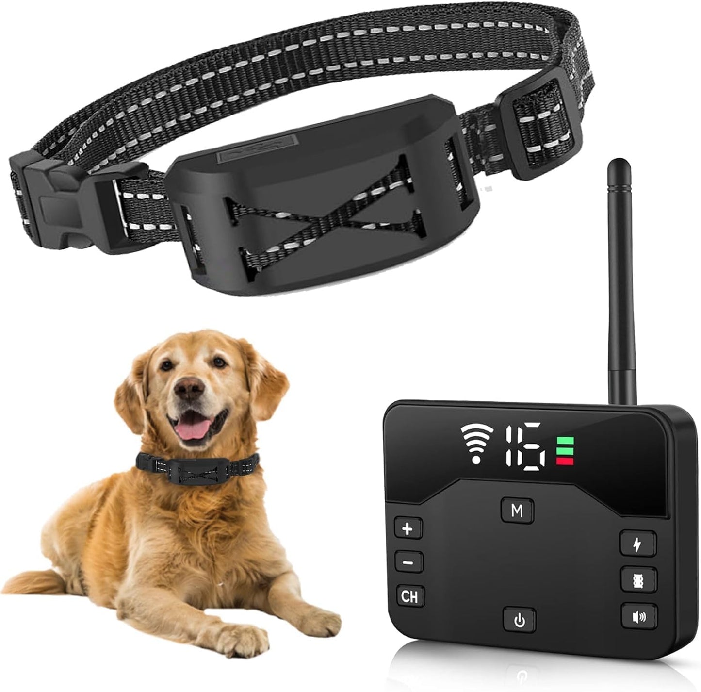 Portable Wireless Dog Fence: 985ft Range