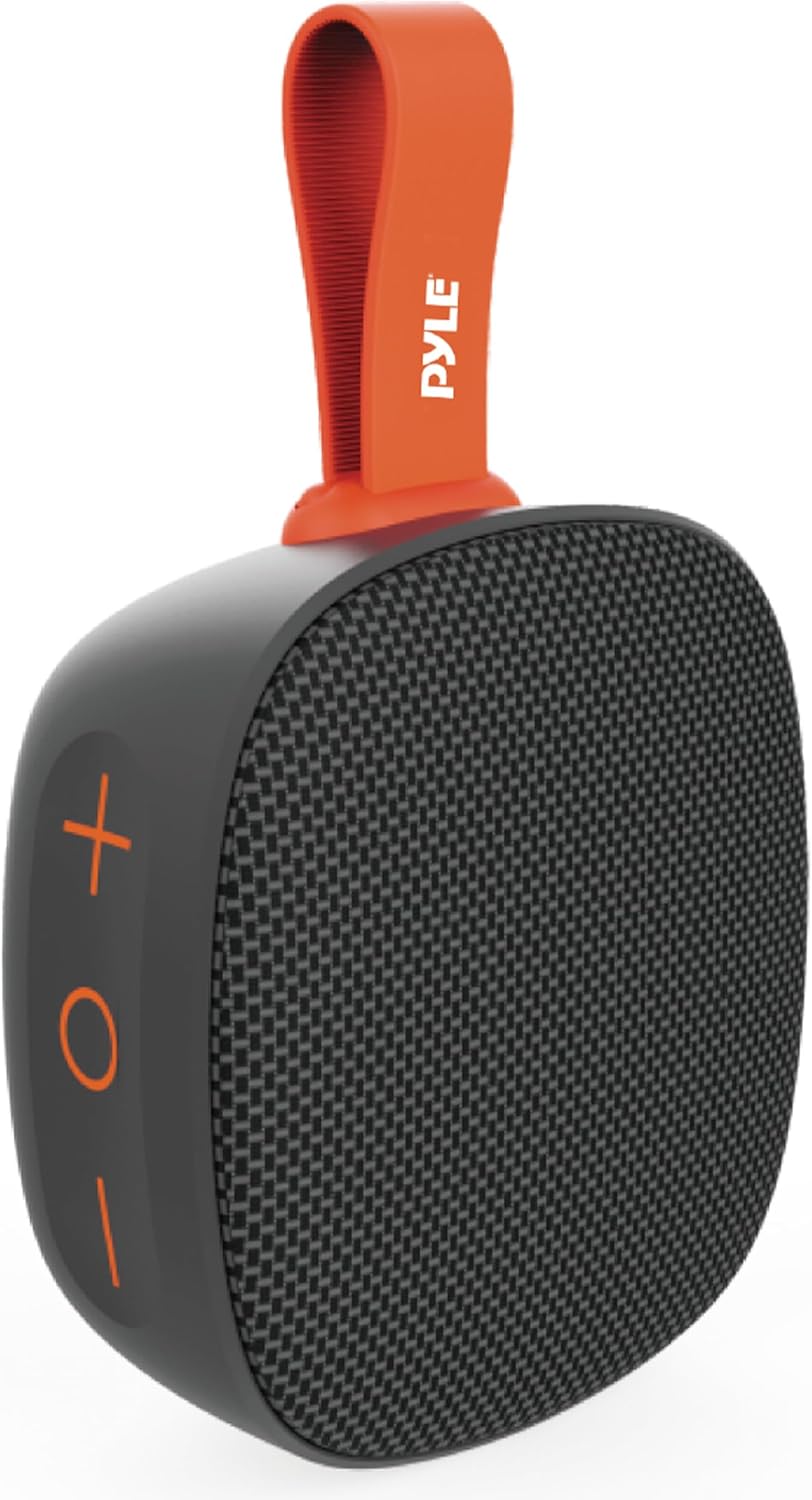 Pyle Portable Bluetooth Speaker: Waterproof & Bass-Boosted