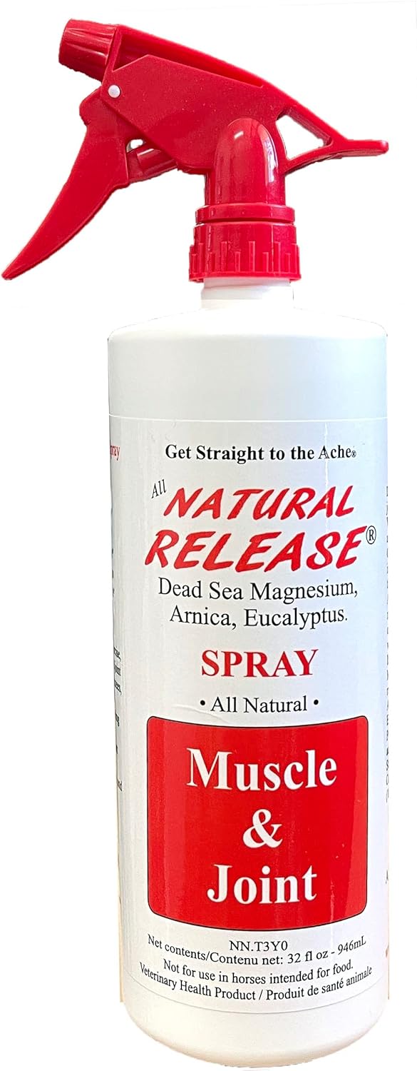 Natural Release Muscle Spray Treatment for Equine Relief