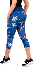 CompressionZ High Waisted Capri Compression Leggings - Tummy Control