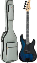 Full Size 4-String Electric Bass Guitar - Beginner Friendly