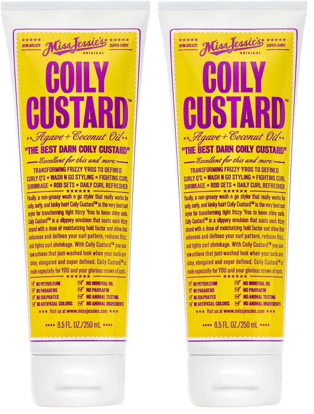 Miss Jessie's Coily Custard for Soft Curls and Moisture