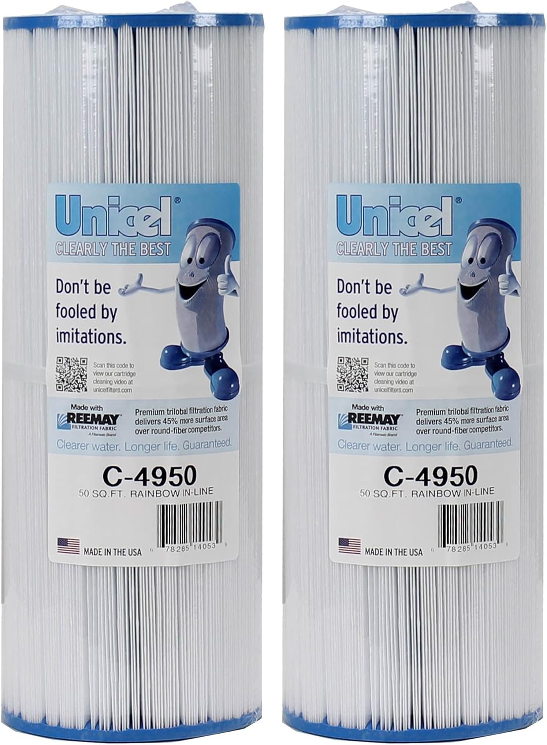 Unicel C-4950 Pool Spa Filter Cartridge for Clean Water