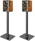Speaker Stands Pair for Surround Sound 30.1 in - Stable, Clean Setup