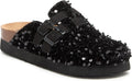 Rocket Dog Womens ABEL Comfort Classic Clog - Black Sequin Upper