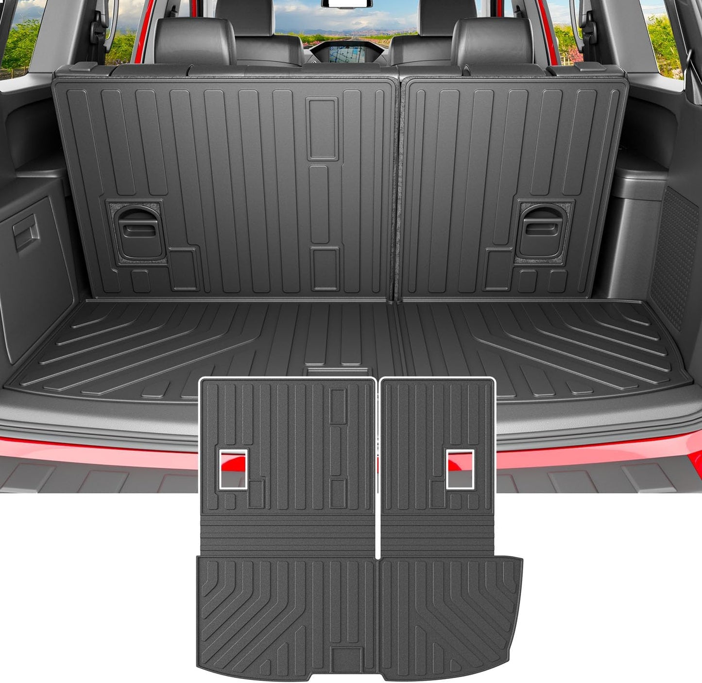Custom Fit Cargo Mat for 2009-2015 Honda Pilot Trunk Liner