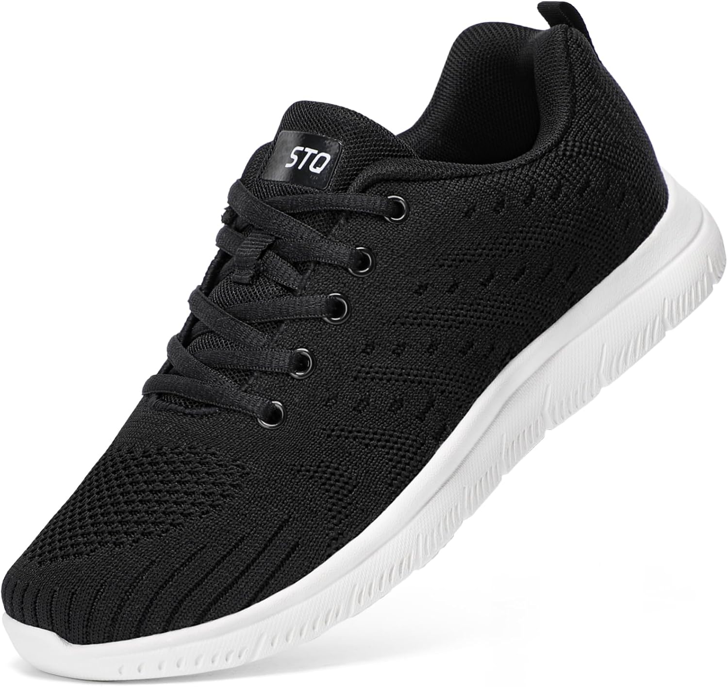 STQ Tennis Shoes for Women: Breathable Mesh Athletic Sneakers