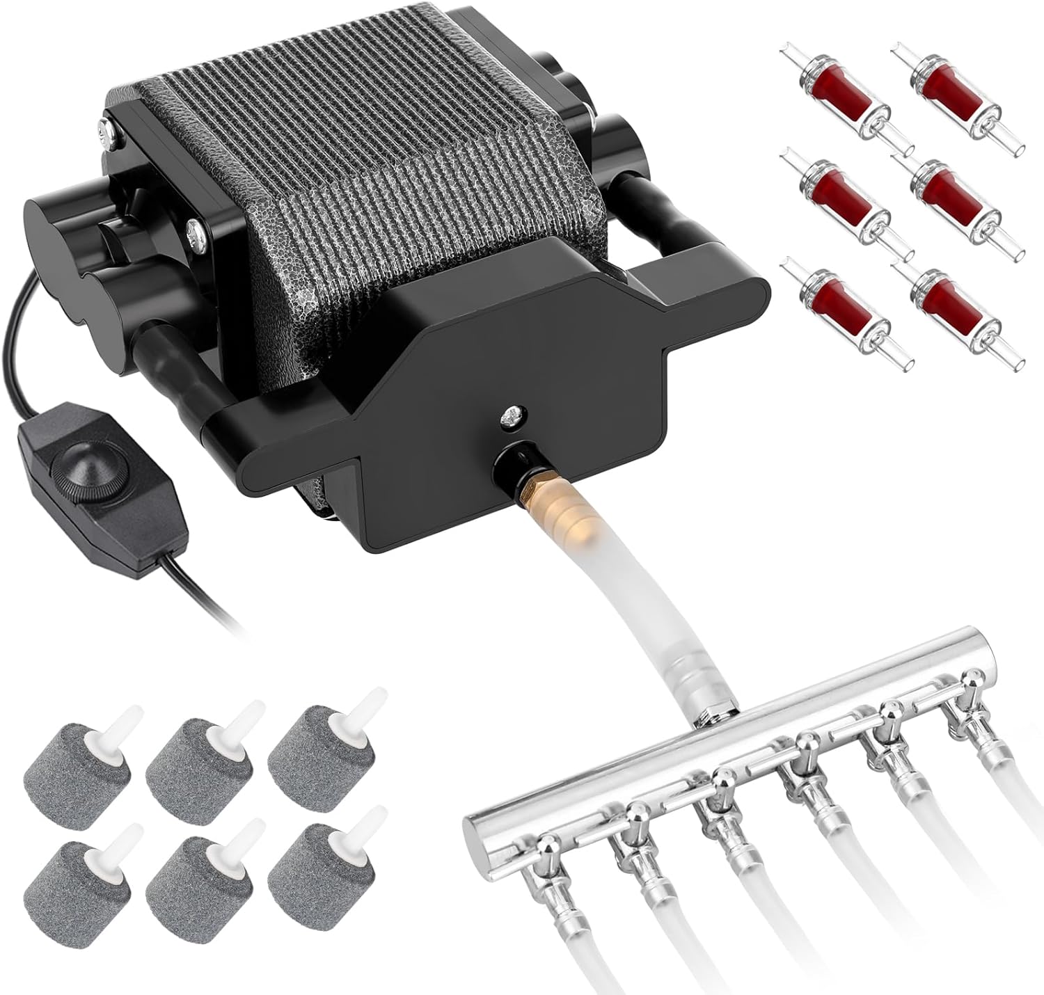 AquaMiracle Quiet Fish Tank Air Pump for High Performance