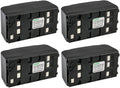 Kastar 4-Pack Ni-MH Battery 6V 4800mAh Compatible Camcorder Pack