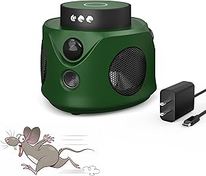 HuKimGee Ultrasonic Mouse Repellent with Intelligent Features