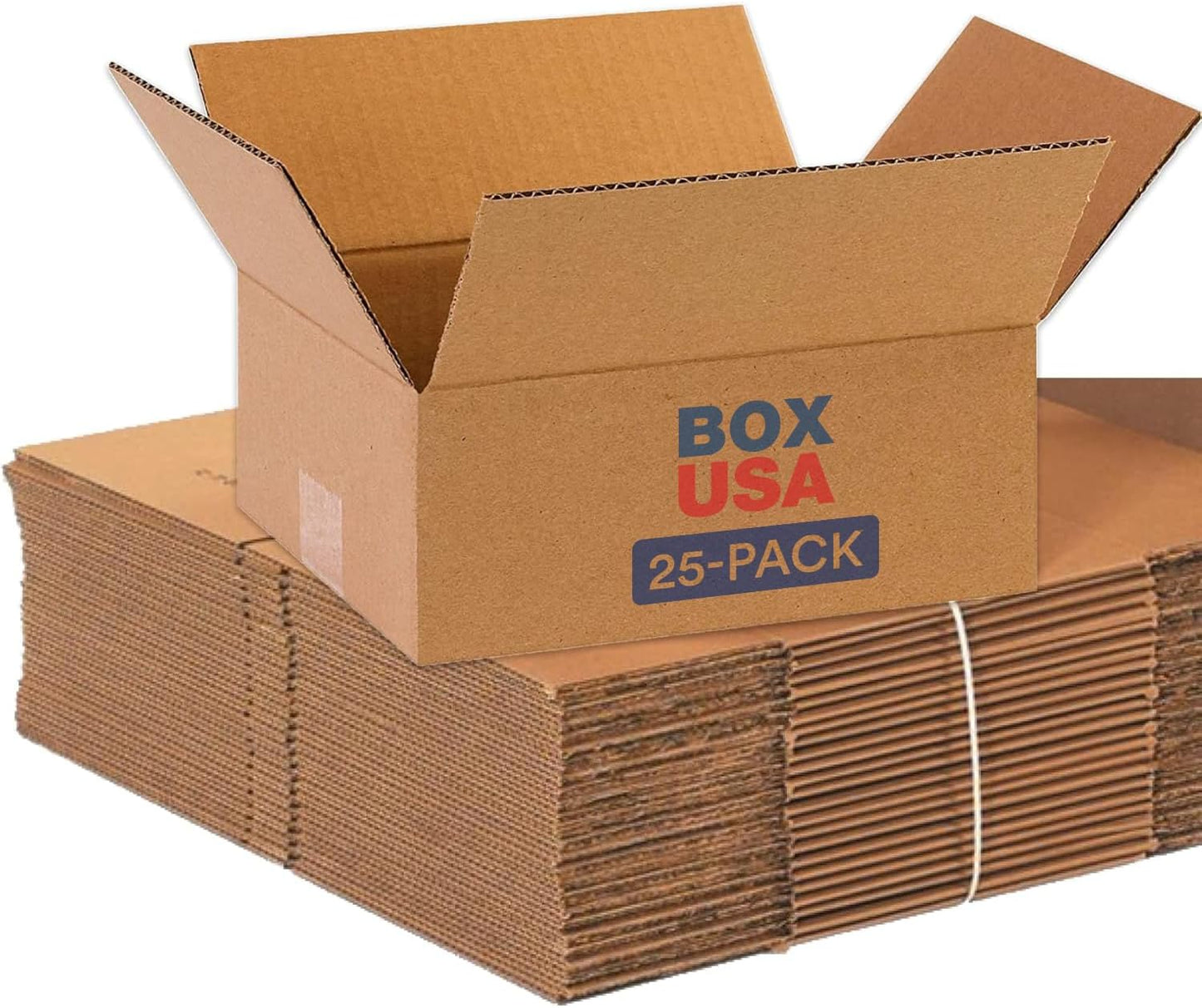 BOX USA 10 x 8 x 4 Corrugated Cardboard Boxes for Moving