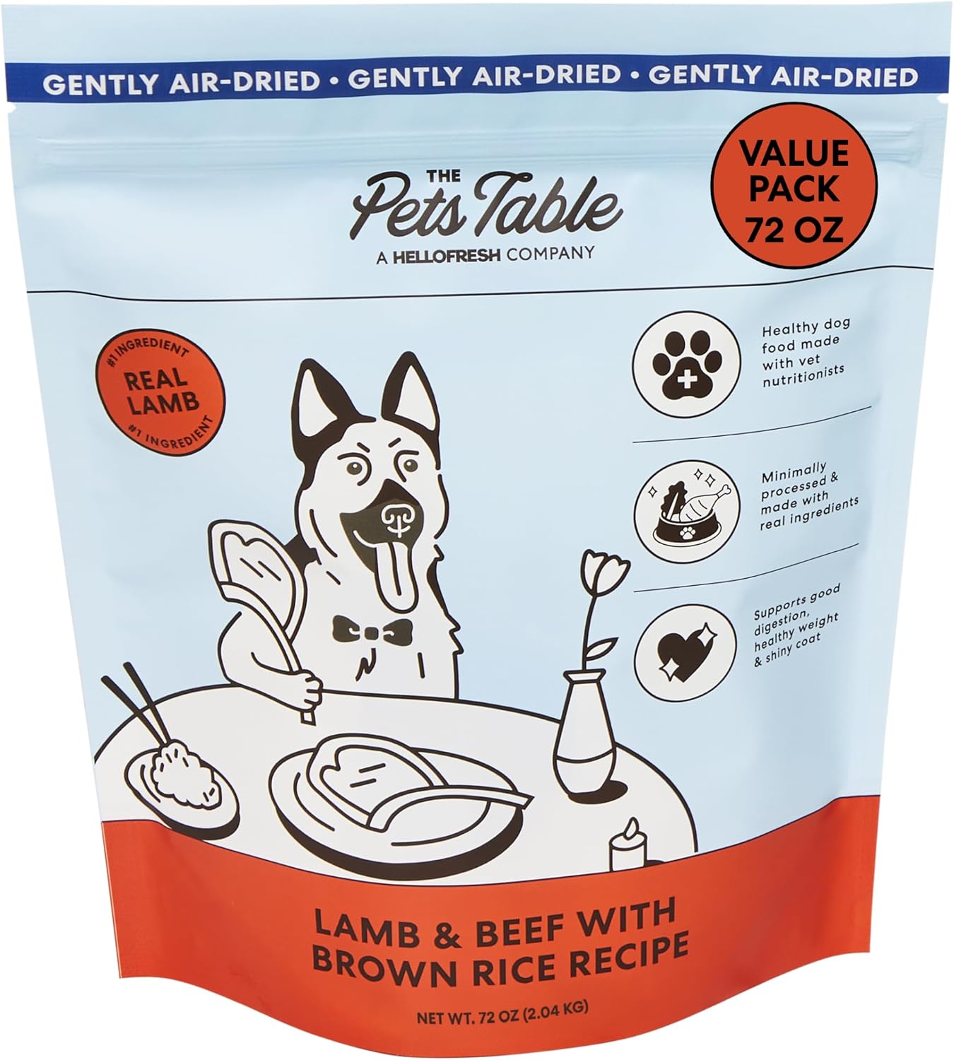 The Pets Table Air Dried Dog Food for Healthy Dogs of All Sizes