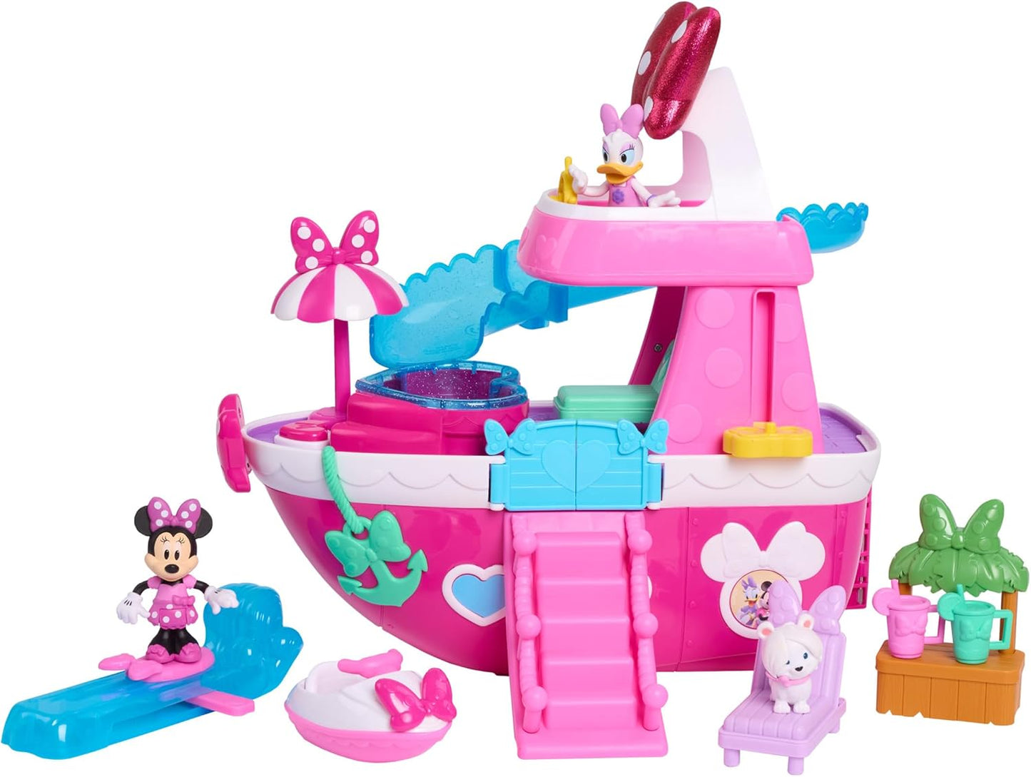 Minnie Mouse Yacht Playset - Bowdazzling Fun!