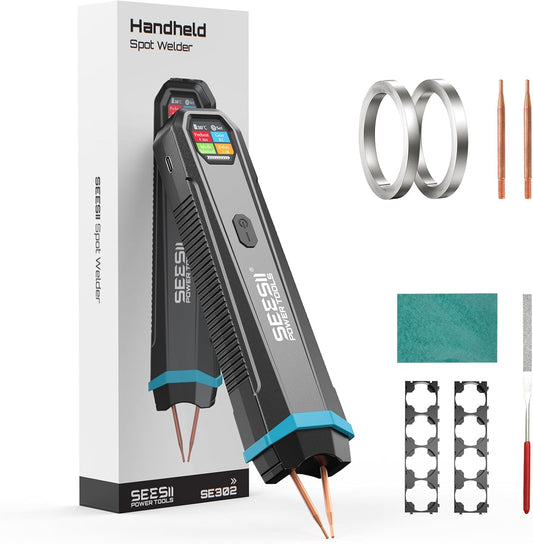 SEESII Battery Spot Welder: Portable 3360W Rechargeable Tool