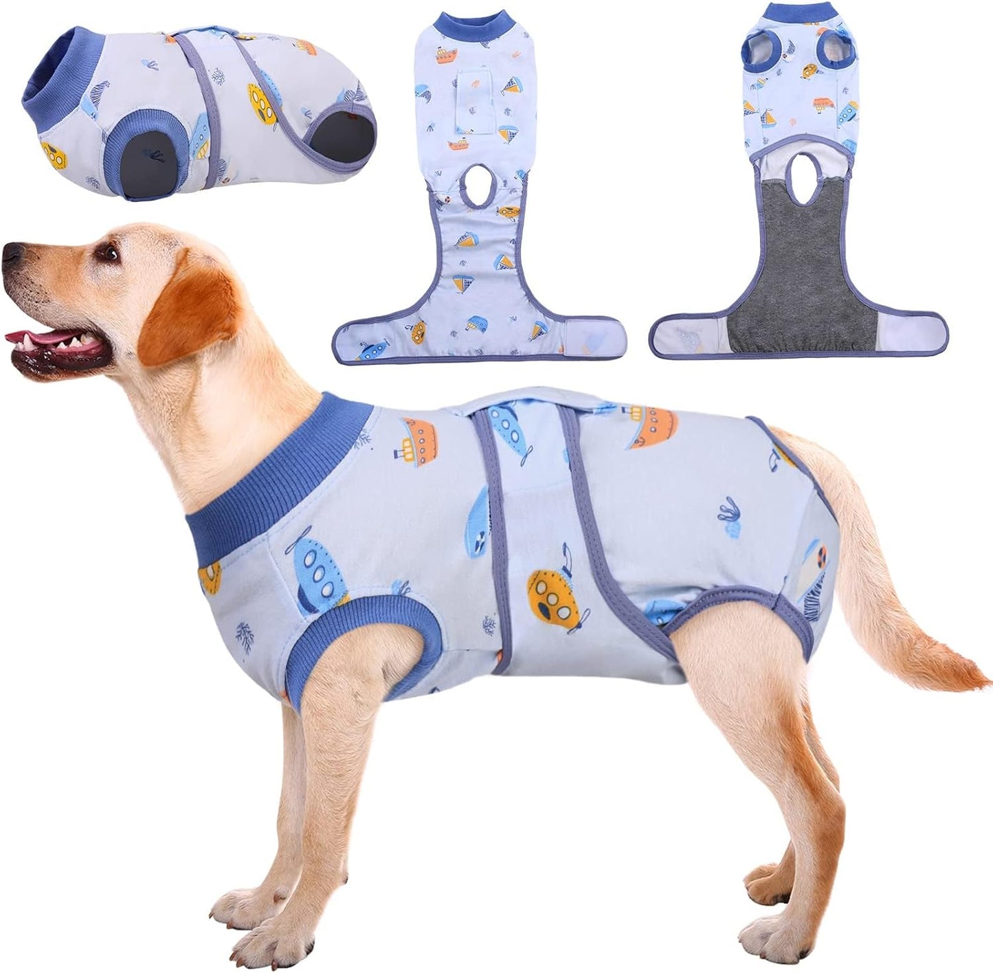 Kuoser Recovery Suit for Dogs and Cats After Surgery Comfort