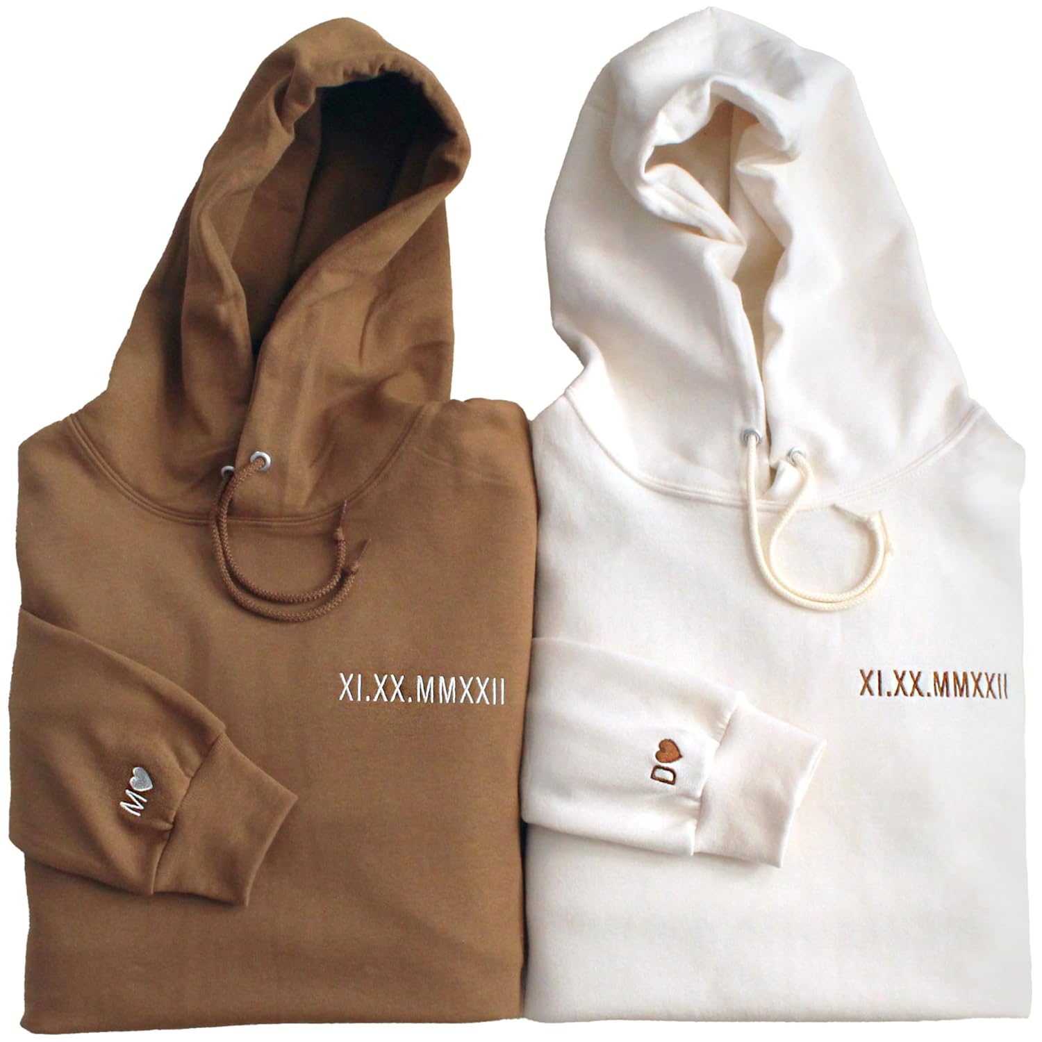 Personalized Roman Numeral Hoodie for Special Moments