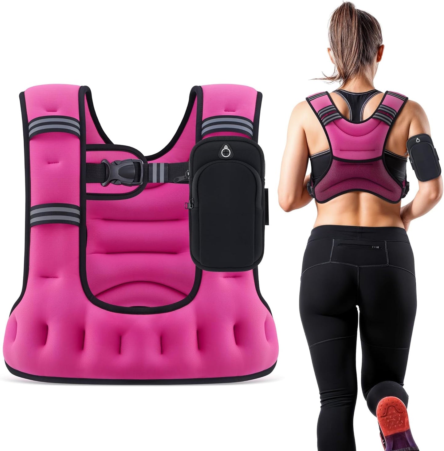 ZELUS Weighted Vest for Strength Training and Muscle Building