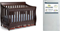 Delta Children Bentley S Series 4-in-1 Crib Bundle - Chocolate