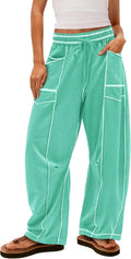 Palazzo Pants Wide Leg Sweatpants for Women - Casual Comfort