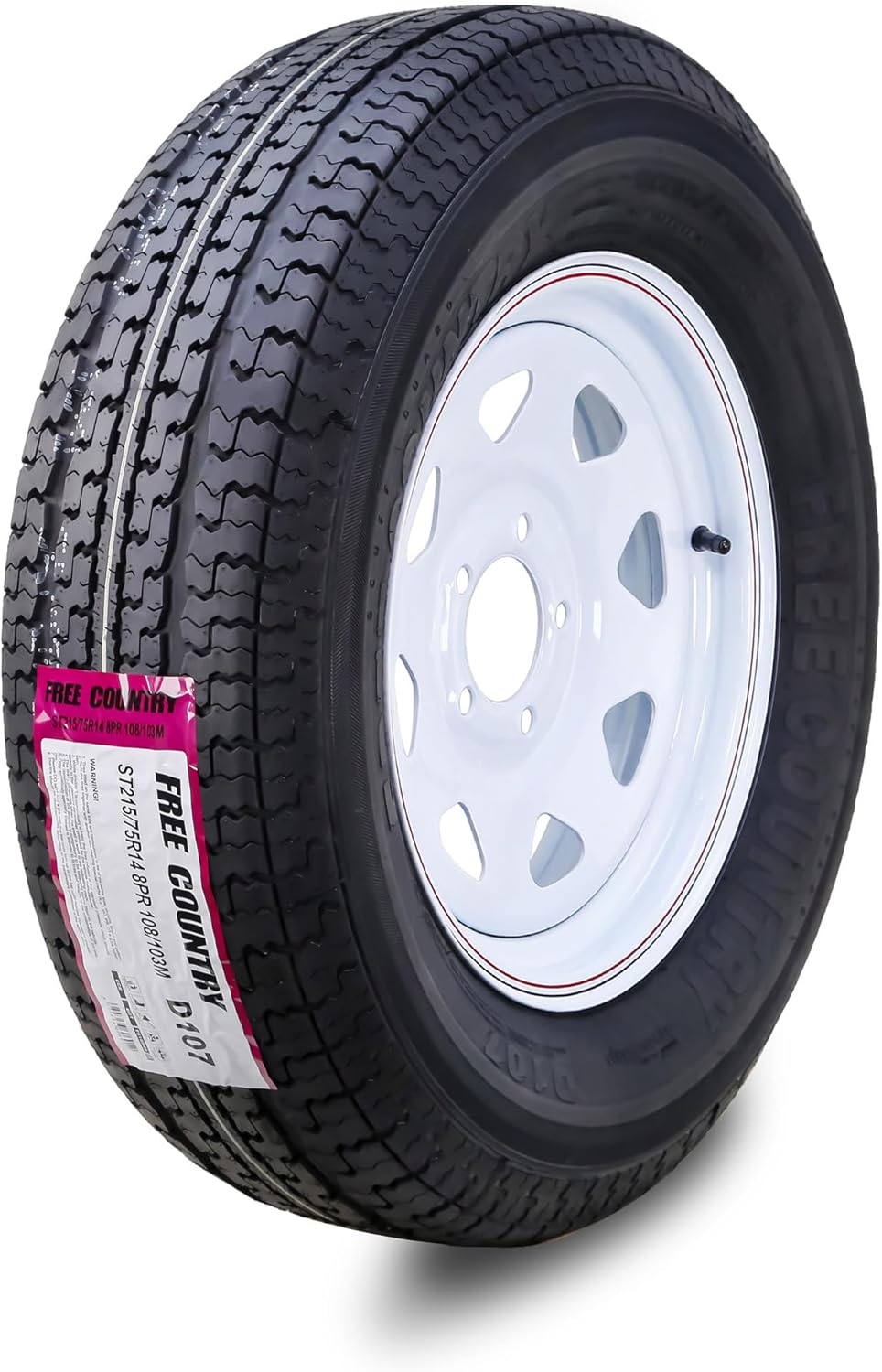 Free Country Trailer Tire Wheel Assembly for Enhanced Safety