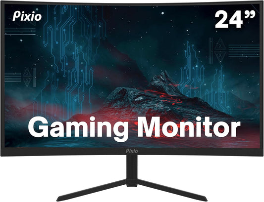 Immersive Gaming: Pixio 24 165Hz FHD Curved Monitor