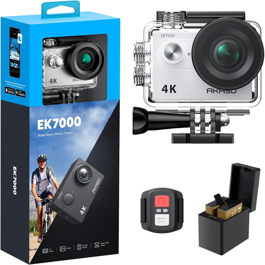 AKASO EK7000 4K30FPS Action Camera: Ultimate Adventure Gear