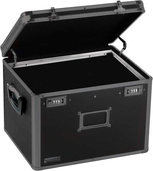 Vaultz Locking File Storage Box for Secure File Organization