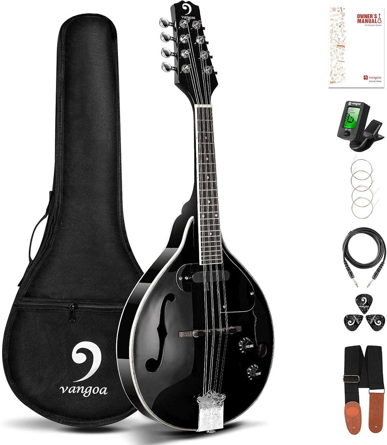 Vangoa Mandolin Instrument for Beginners and Professionals