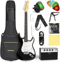 STRICH Electric Guitar Beginner Kit - Rock On with Full Size Guitar & Accessories!
