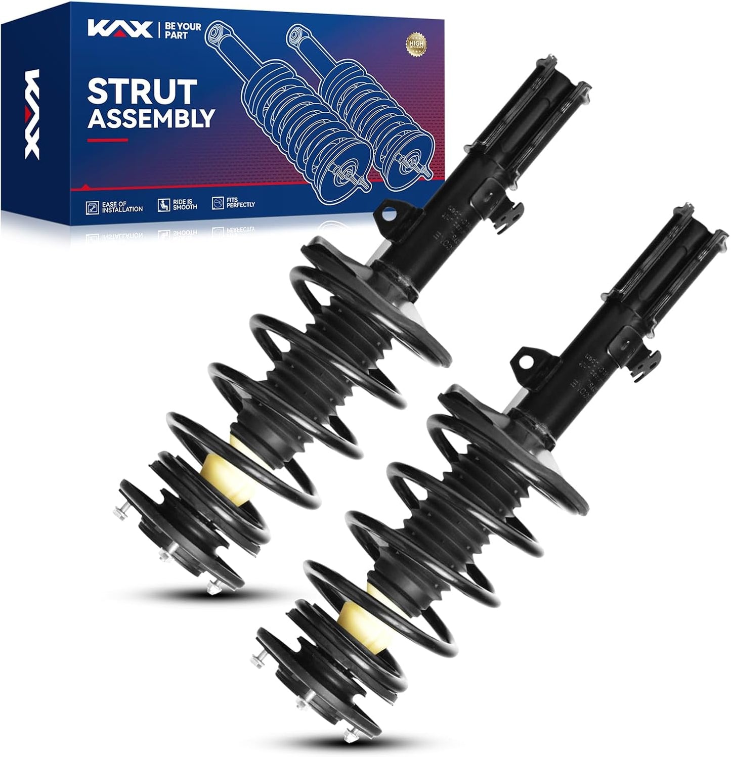 KAX Front Struts for 2003-2008 Corolla - Complete Assembly Set