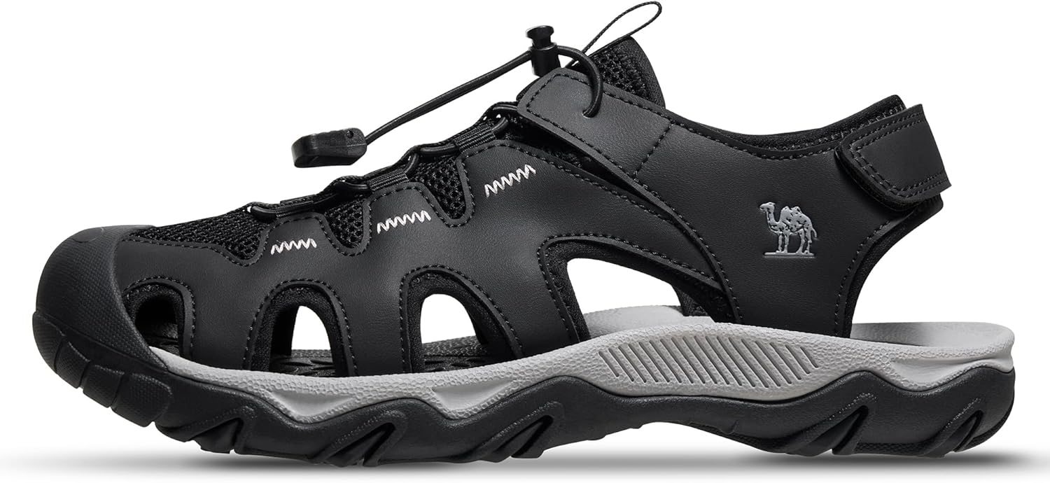 CAMEL CROWN Men's Hiking Sandals for Summer Outdoor Activities