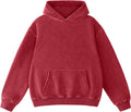 Acid Wash Oversized Hoodie Super Soft Pullover - Retro Comfort Dnzzs