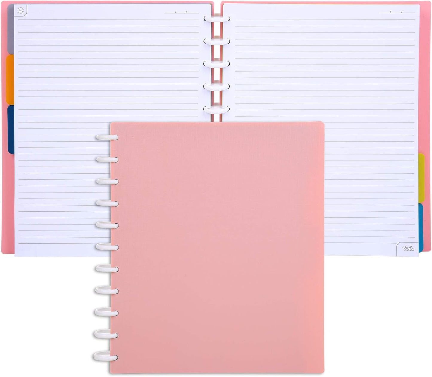 Talia Discbound Notebooks - Customizable Planner for Everyone
