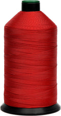 Extra Strong Bonded Nylon Thread #138 Tex135 3000yds - Heavy Duty Red