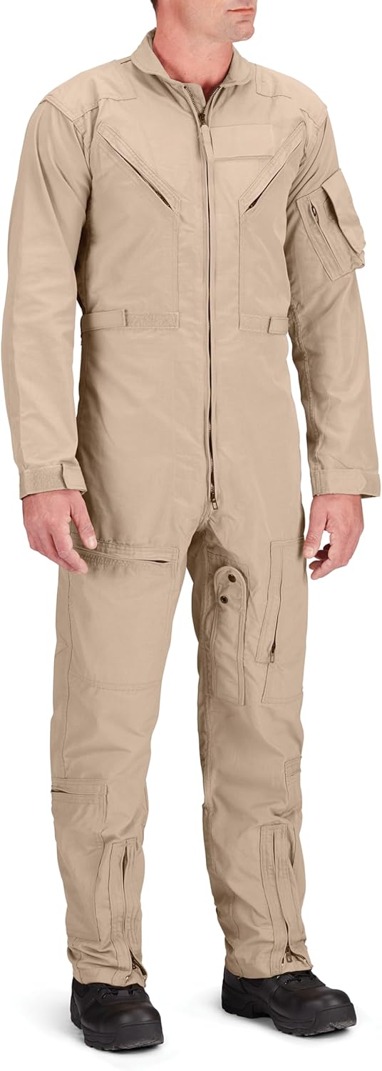 Poly Cotton Twill 27/P Flyers Coverall for Comfort and Durability