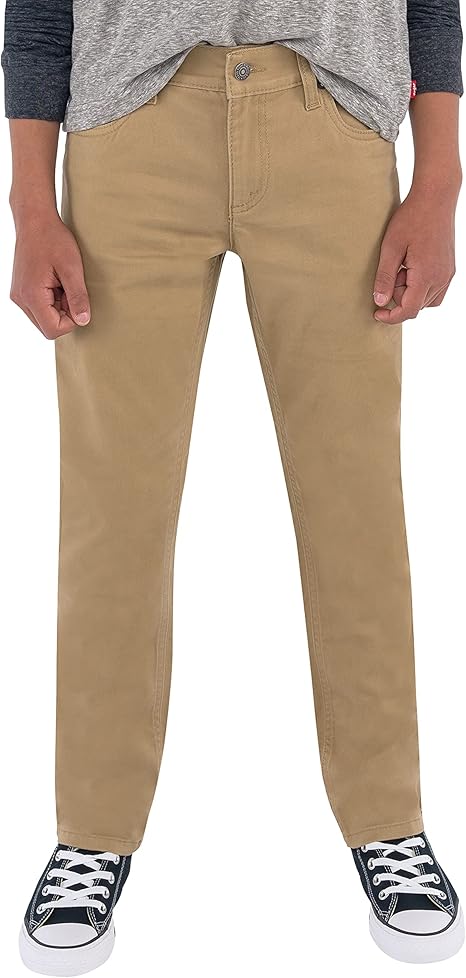 Levi's Boys' 511 Slim Fit Uniform Pants for Stylish Comfort