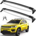 KINGGERI 260lbs Lockable Roof Racks Cross Bars Compatible with Jeep