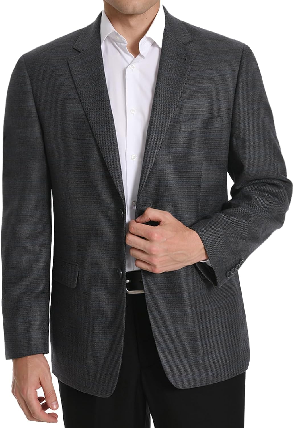 Men's Sport Coat Houndstooth Blazer Classic Fit Stylish Jacket