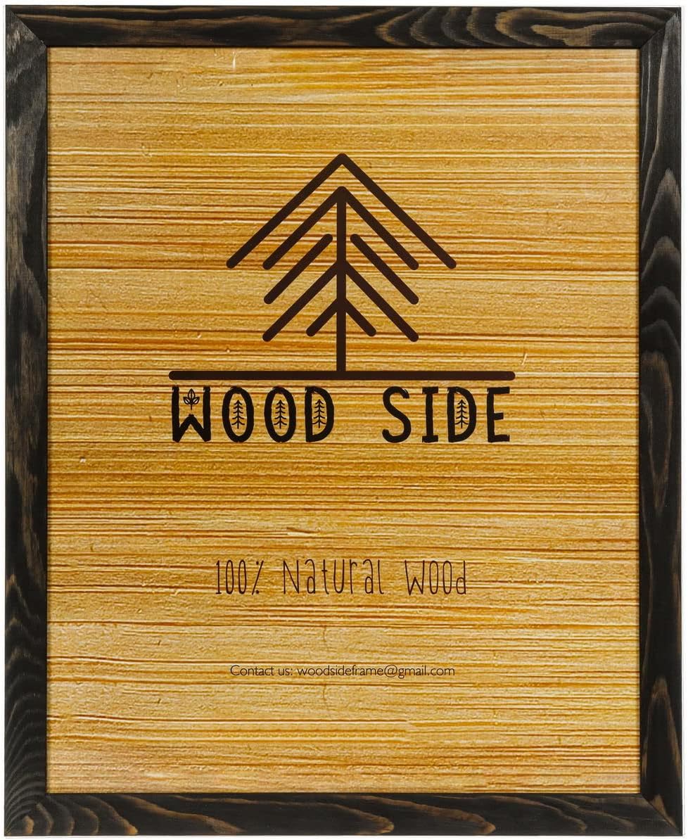 Rustic Wooden Poster Picture Frame 18x24 for Wall Display