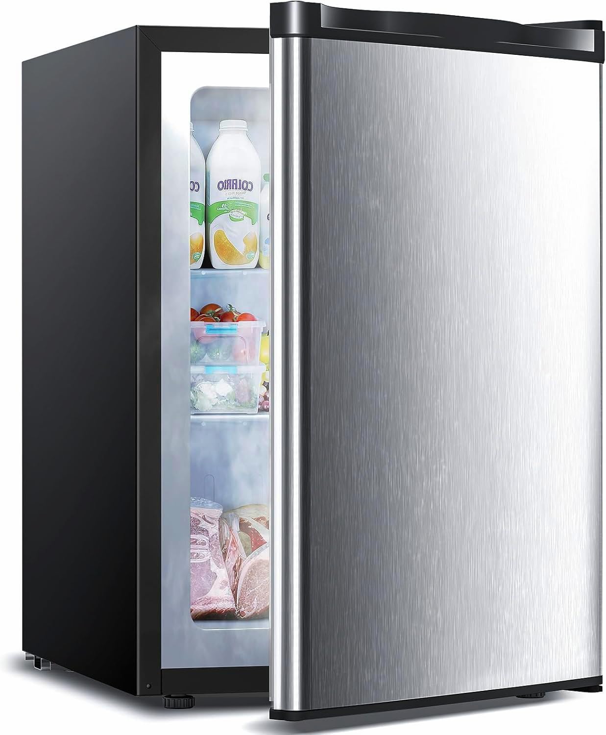 3.0 Cu.ft Upright Freezer - Compact Mini Freezer for Home Use