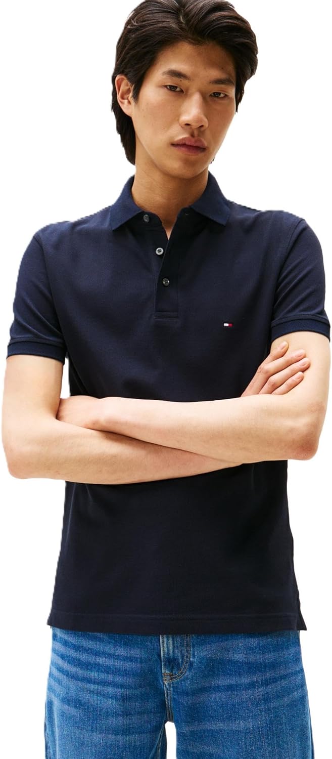 Tommy Hilfiger Men's Slim Fit Short Sleeve Polo Shirts Review