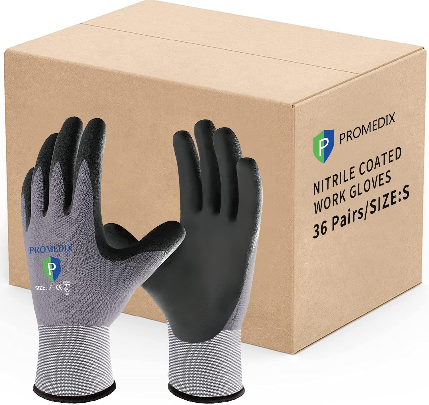 PROMEDIX P Nitrile Coated Work Gloves for Optimal Grip
